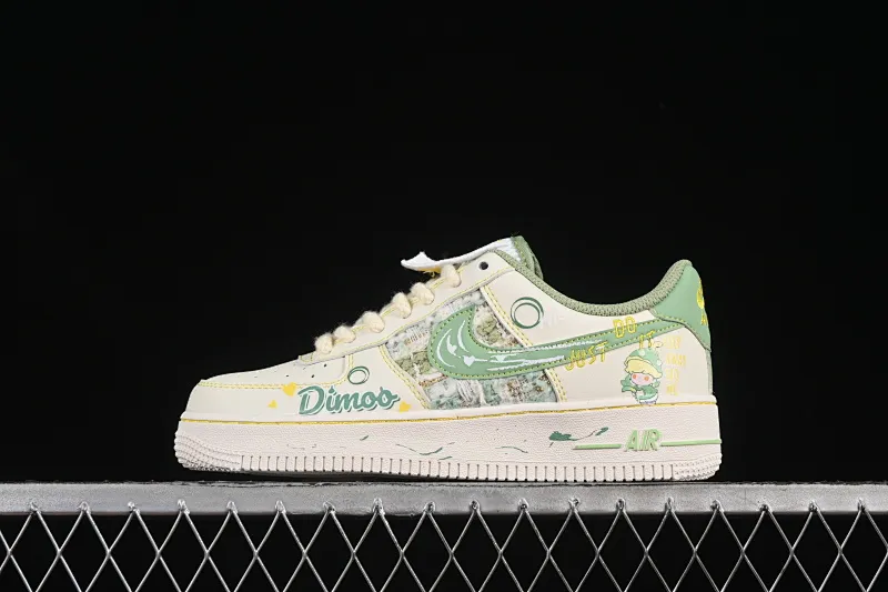 All categories Nk Air Force 1 Air Force series Nk Air Force 1 Low Air Force low-top Nike Air Force 1'07 Low Xiaoxiangfeng series Bubble Mart Dimoo Air Force 1 low-top casual sneakers FJ7740-110
